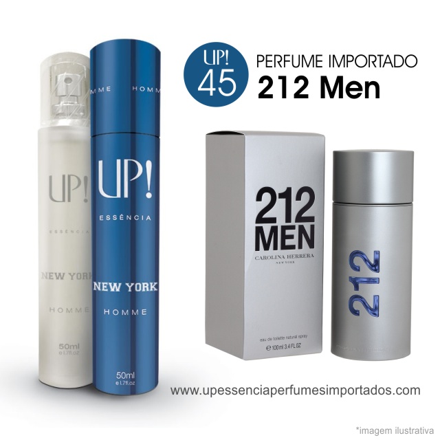 212 Men Perfume Importado Masculino Up Essencia 45 New York
