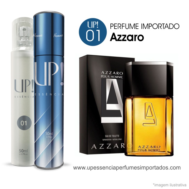 Azzaro Perfume Importado Masculino Up Essencia 01