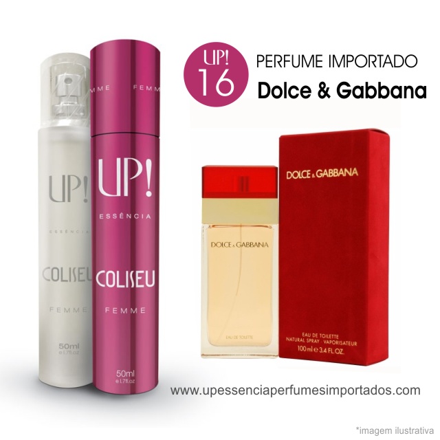 Dolce Gabbana Perfume Importado Feminino Up Essencia 16 Coliseu