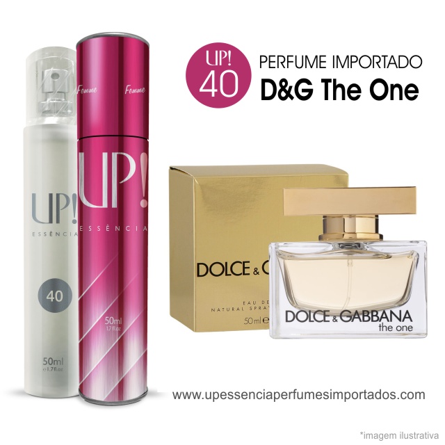 Dolce Gabbana The One Perfume Importado Feminino Up Essencia 40