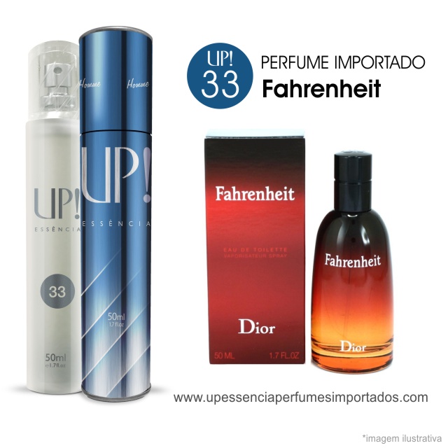 Fahrenheit Perfume Importado Masculino Up Essencia 33