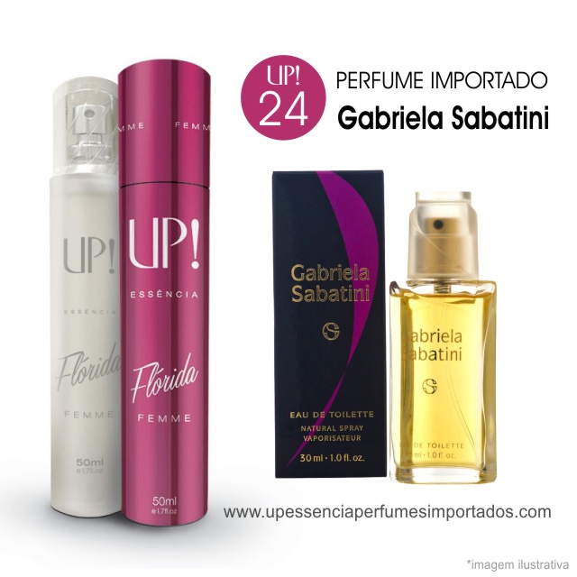 Gabriela Sabatini Perfume Importado Feminino Up Essencia 24 Florida
