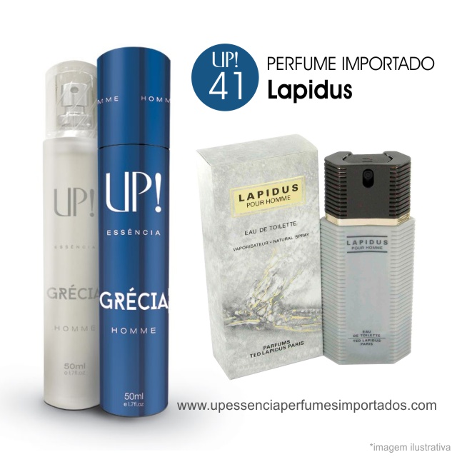 Lapidus Perfume Importado Masculino Up Essencia 41 Grecia