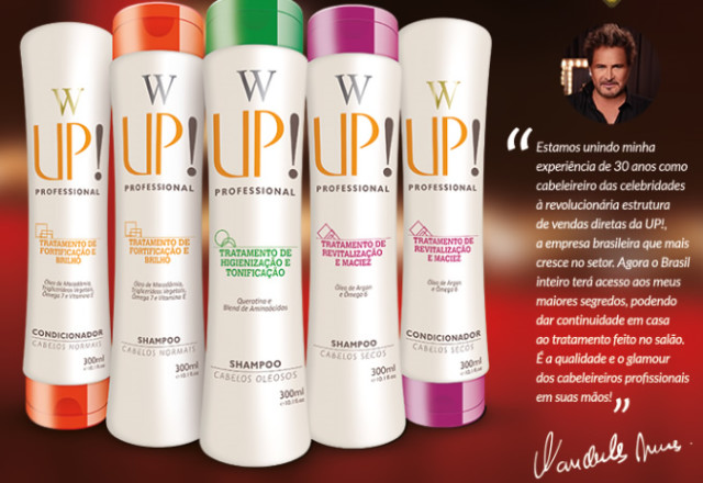 Shampoo e Condicionador Up Essencia - WUp Hair Wanderley Nunes